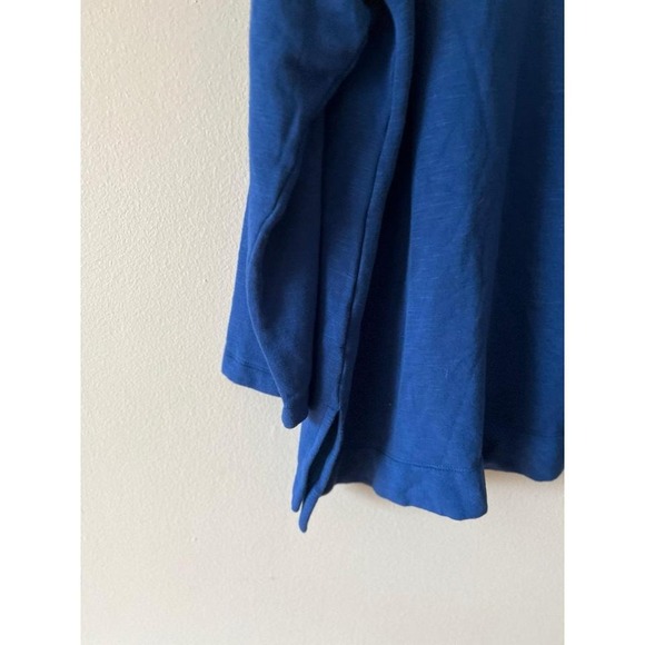 J.Jill Blue V-Neck Henley Tunic Top XL - Picture 5 of 5